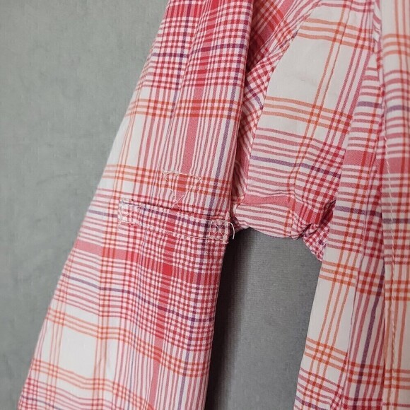 Duluth Trading Womens Sz XS Roll Tab Sleeve Fishing Hiking Vented Shirt Tunic - Picture 8 of 15